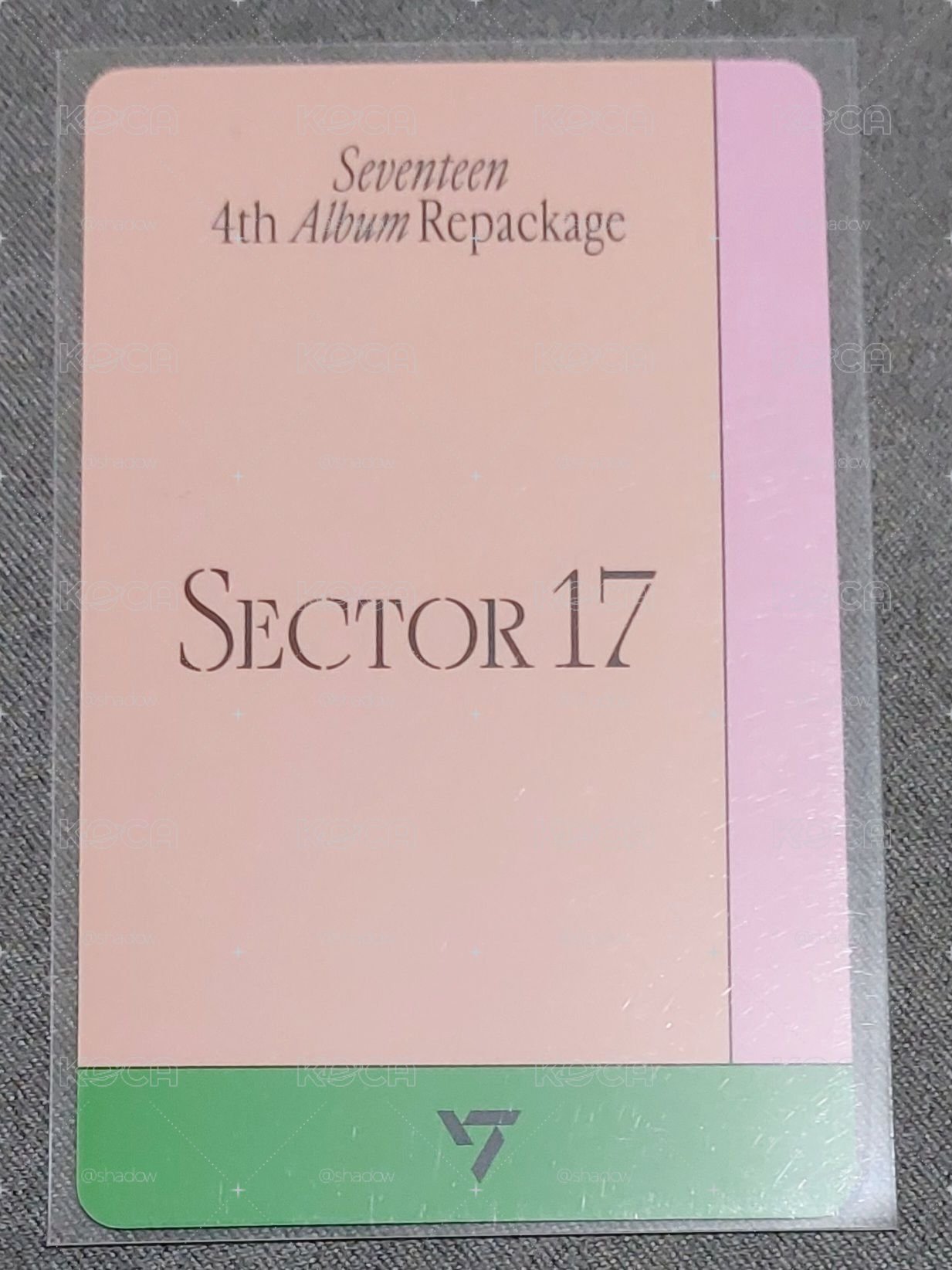 勝寛🍊 SEUNGKWAN SECTOR 17 特典卡