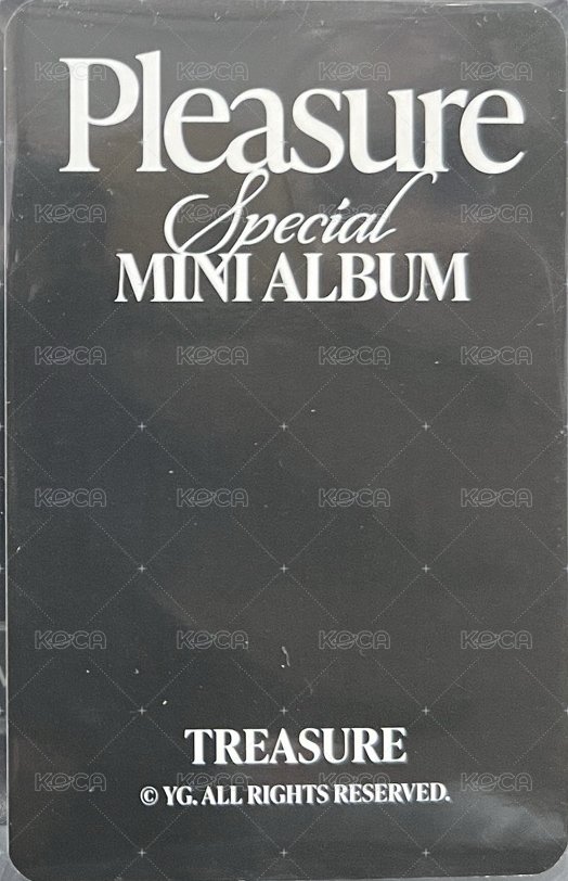 PLEASURE   卡包特典卡 周邊卡  背面