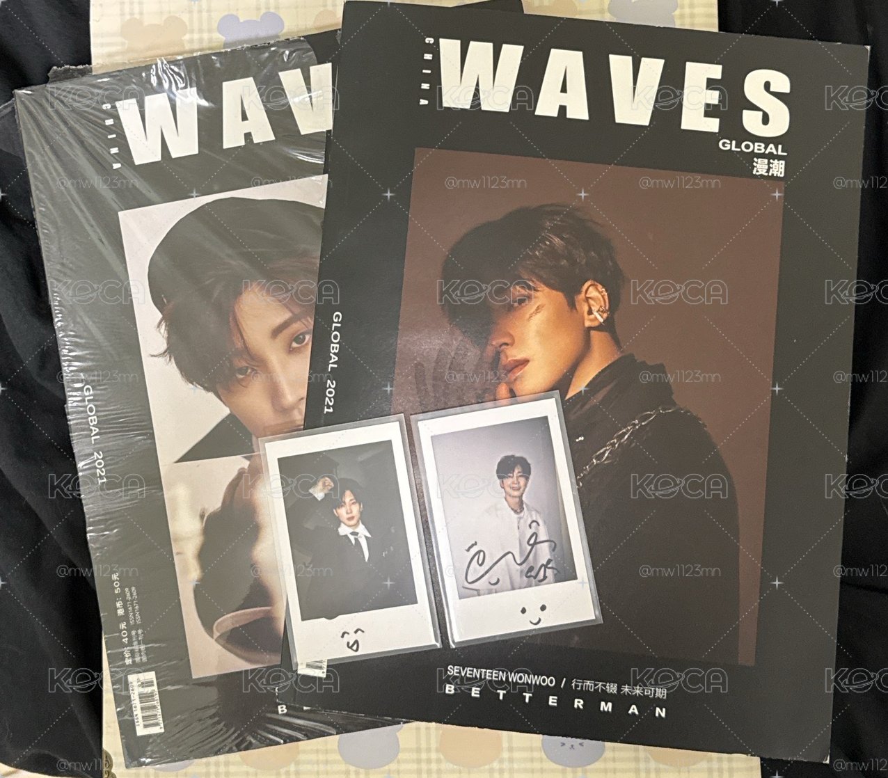圓 漫潮圓小卡➕雜誌（默認四角損）