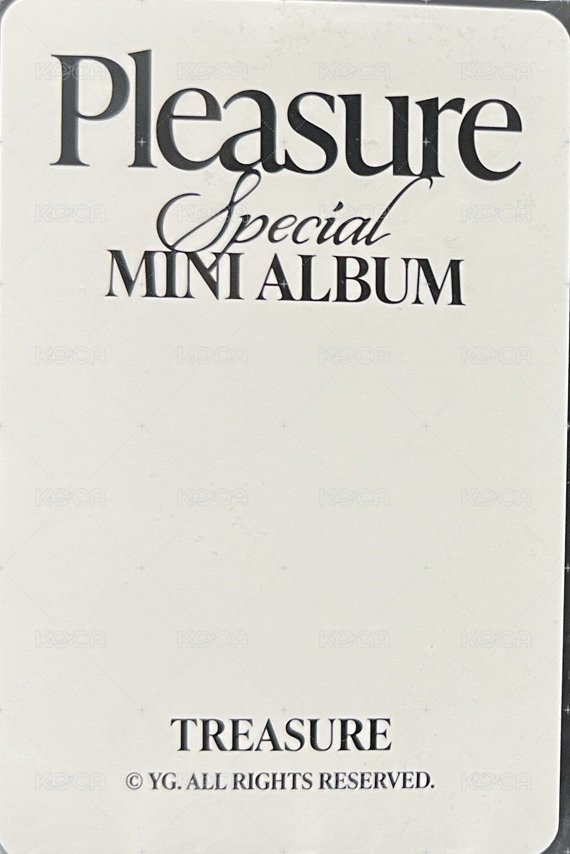 PLEASURE   卡包 周邊卡  背面