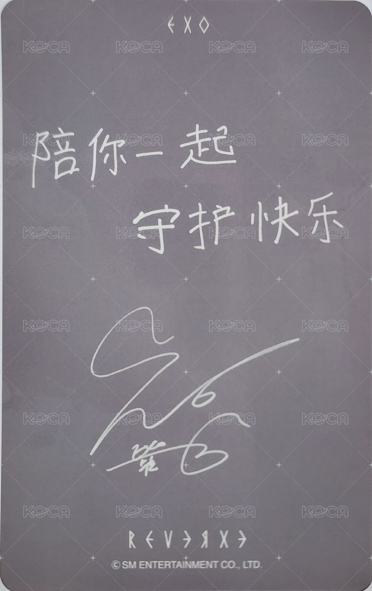 Reverxe 小芒 特典卡 E 背面