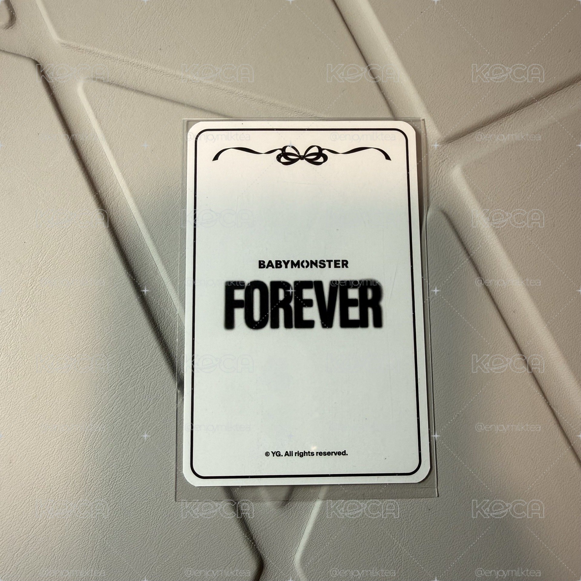 FOREVER 信封卡 角