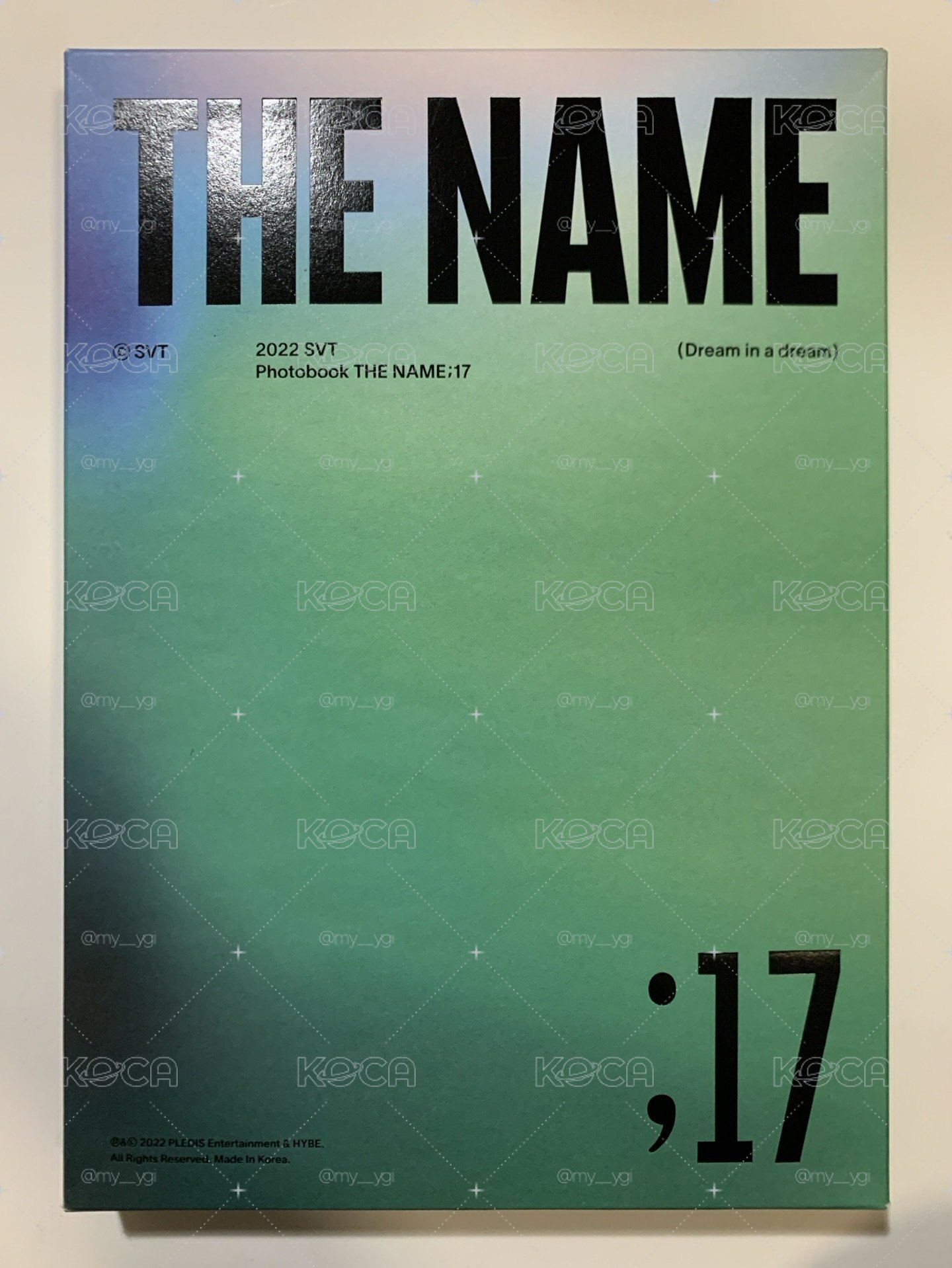 TNE NAME 寫真 特典明信片
