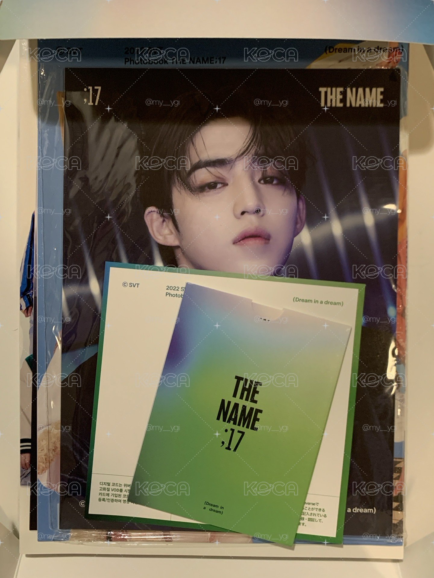 TNE NAME 寫真 特典明信片