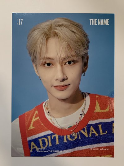 TNE NAME 寫真 特典明信片