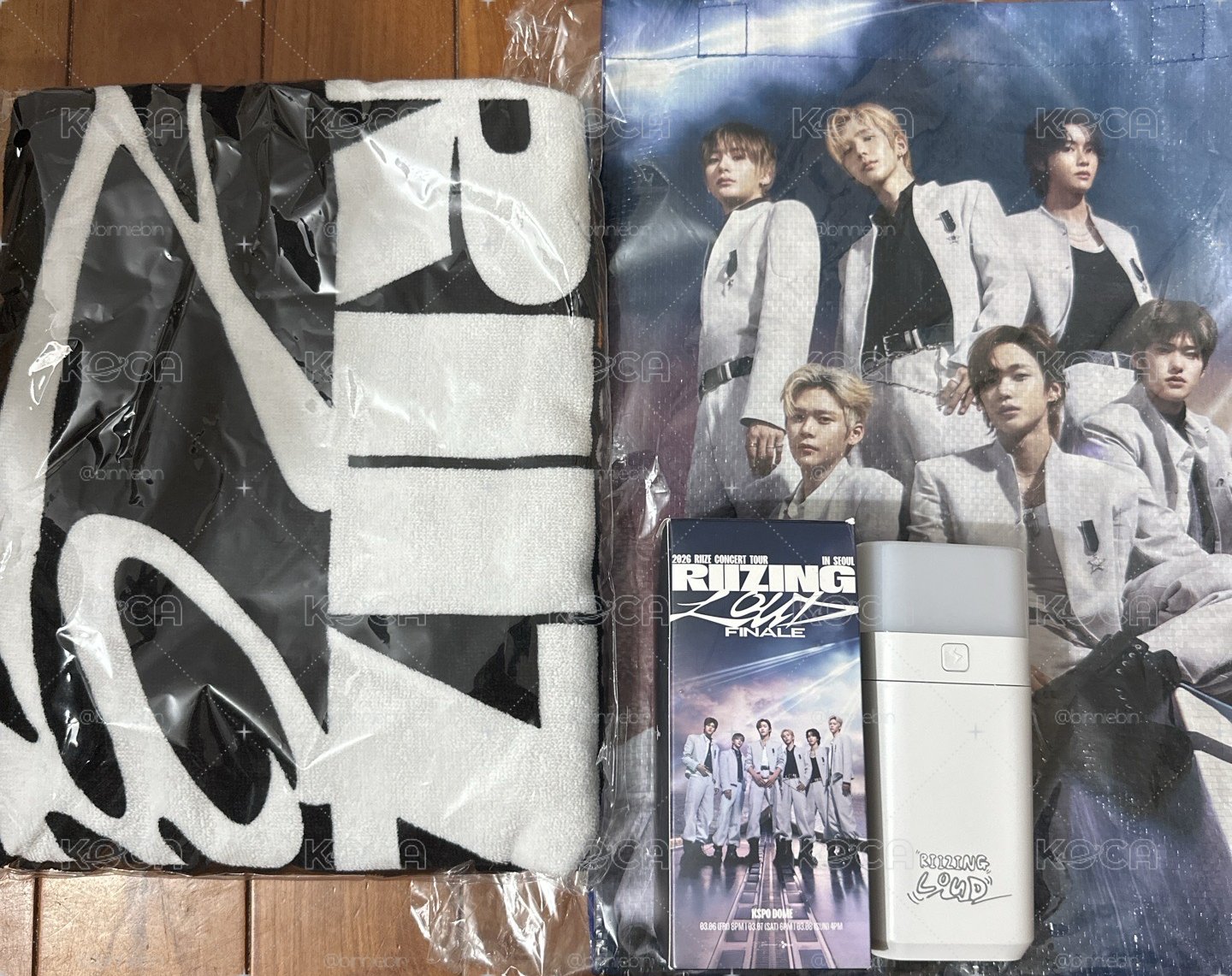 日巡P席入場禮毛毯+韓安加濕器D1