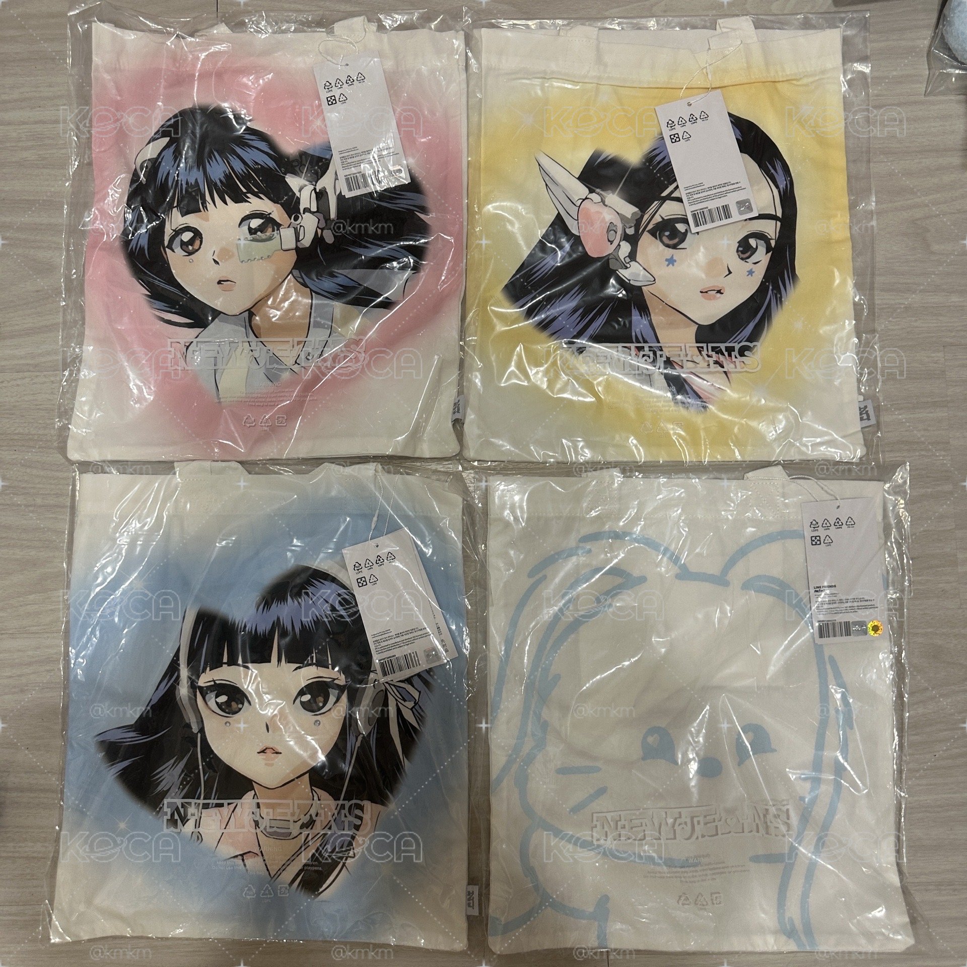 NewJeans帆布包