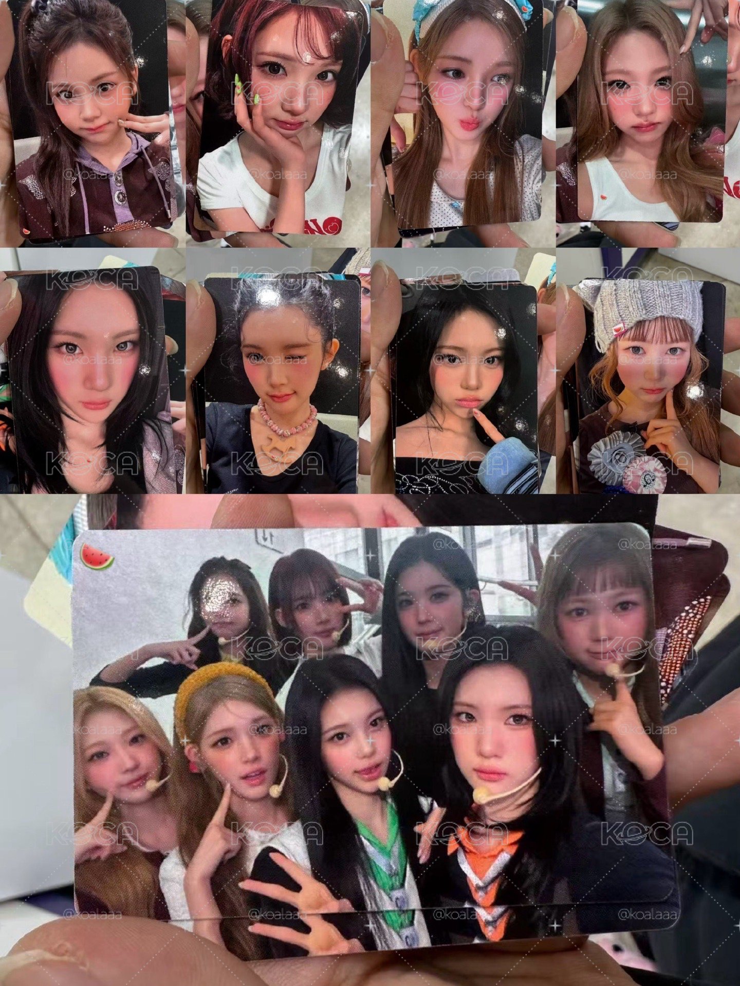 H2H Nara幸運卡 Carmen Jiwoo Yuha Juun Ana Ian Yeon