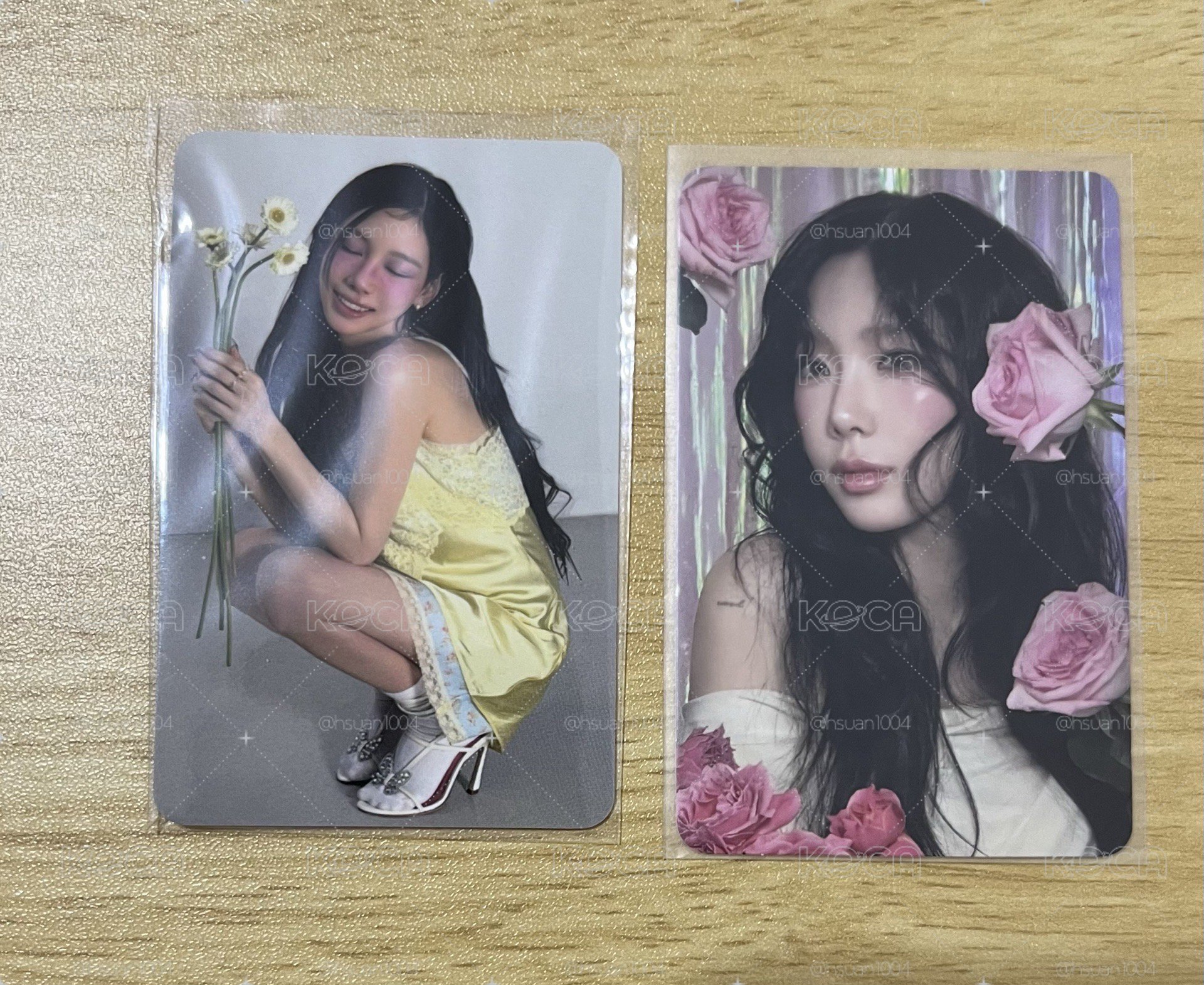 Taeyeon 香水卡 滿額卡