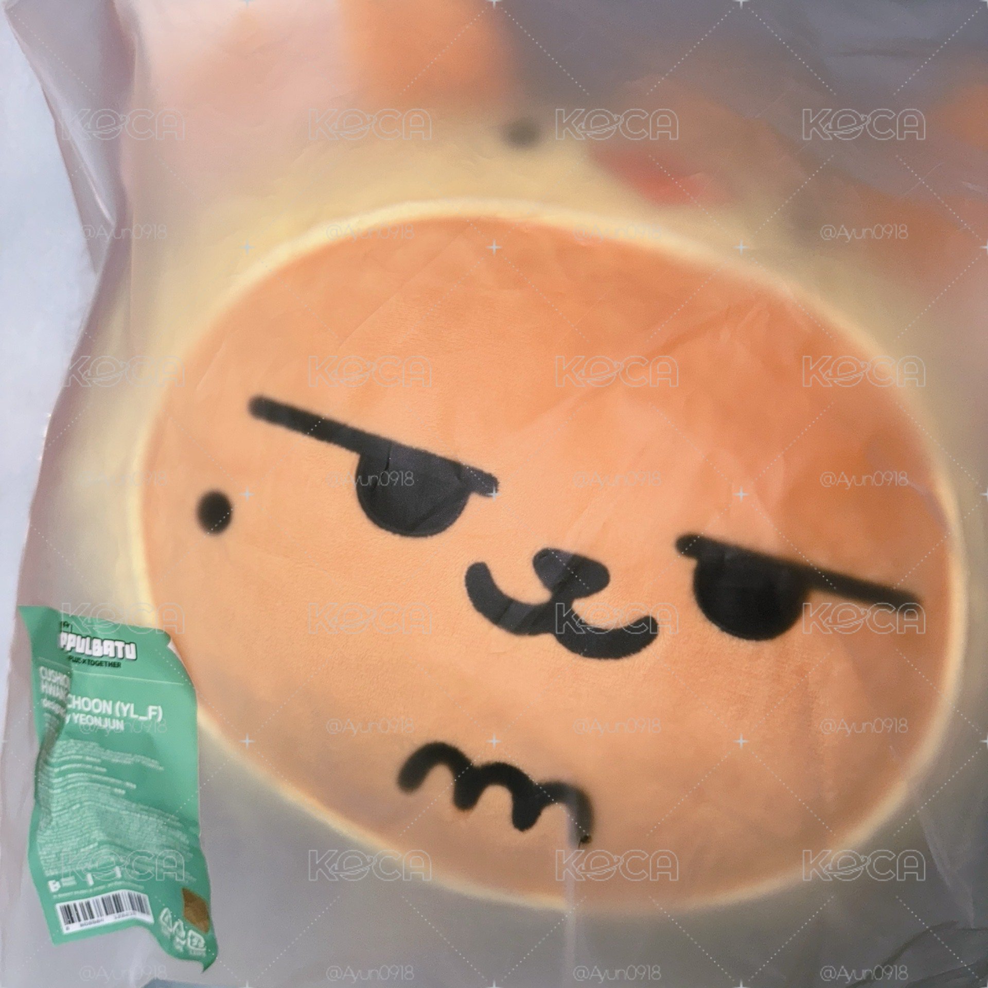 TXT 角巴兔抱枕