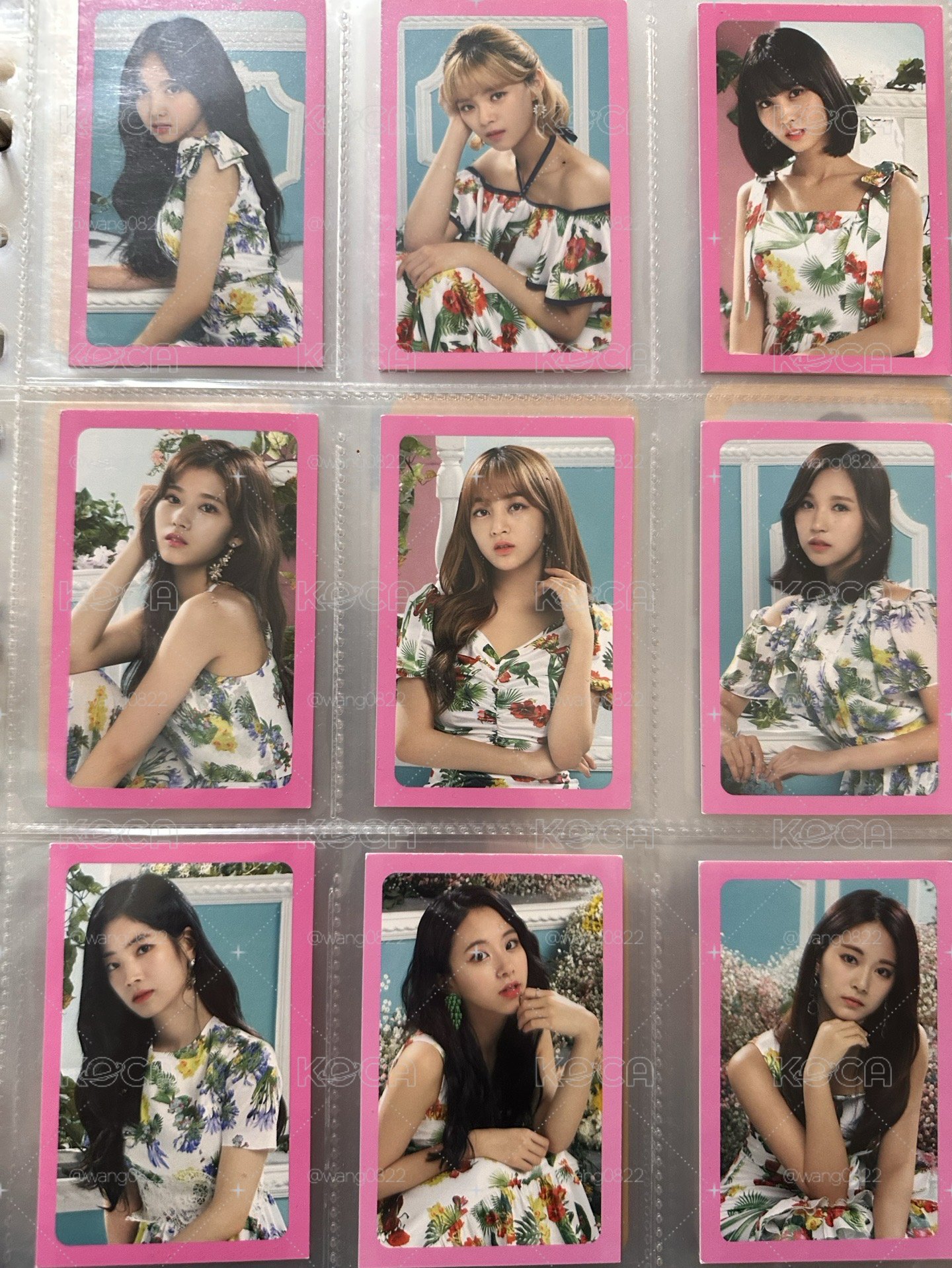 TWICE演唱會DVD系列小卡*27
