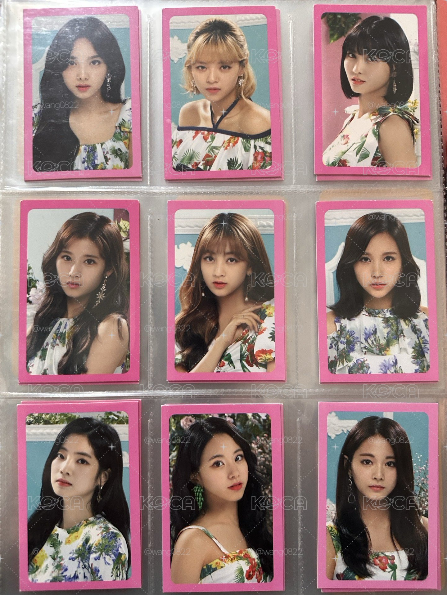 TWICE演唱會DVD系列小卡*27