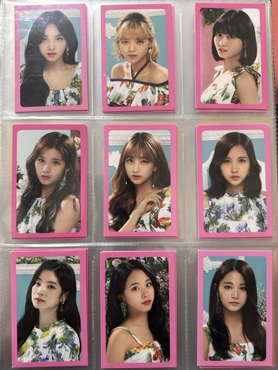 TWICE演唱會DVD系列小卡*27