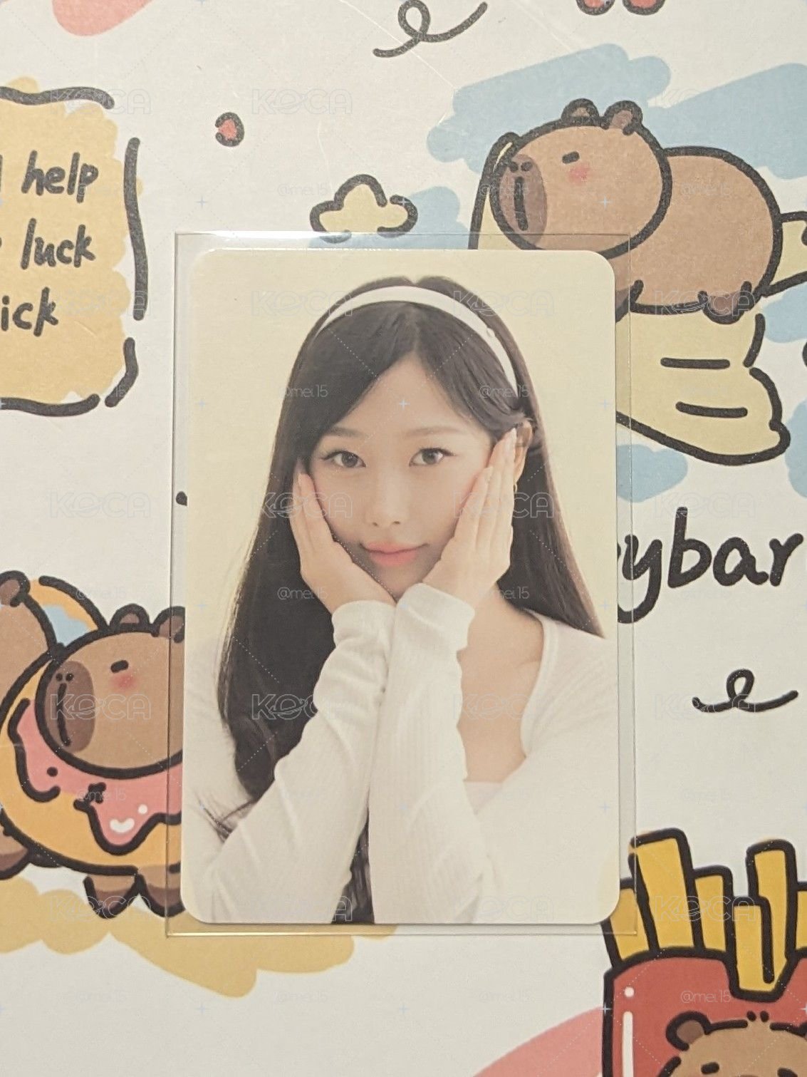 捧臉眼睛發亮的看著你
