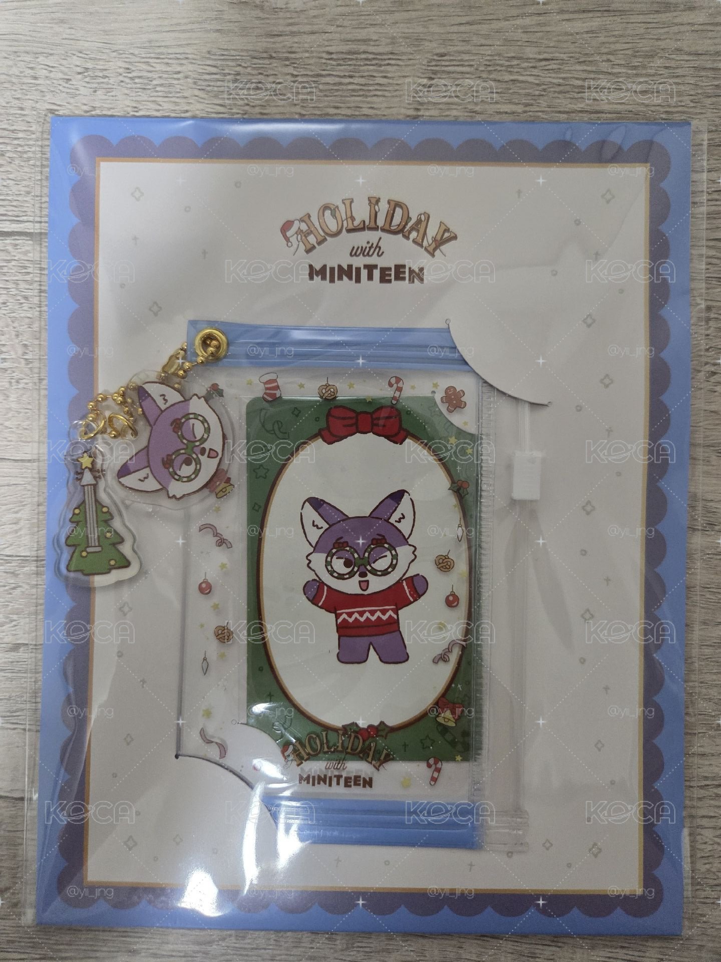 Miniteen 卡套 聖誕版 圓佑