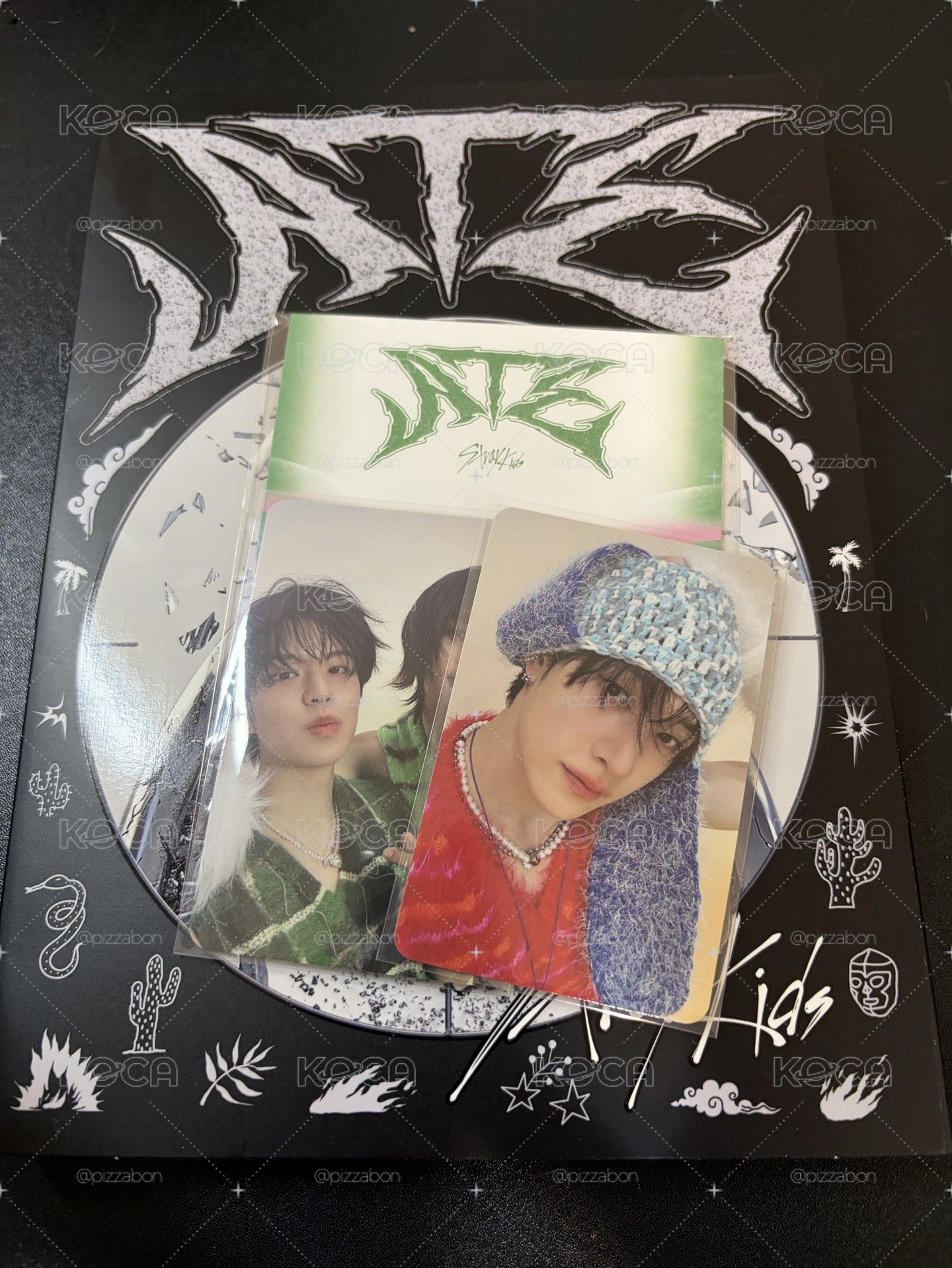 ate boom ver. 全專 玟辰雙人＋燦雙面卡 可換城菲雙人（免包手