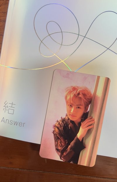 LOVE YOURSELF -結 專卡（初傷有壓痕）