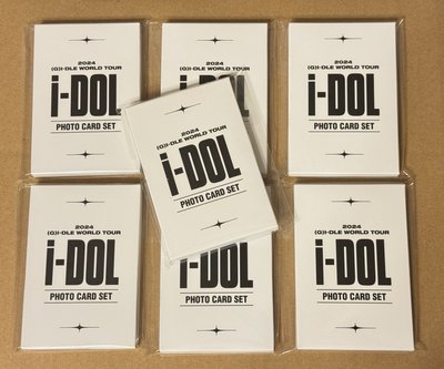 i-dle 2024 世巡MD 小卡套組 拍立得套組 全新未拆封