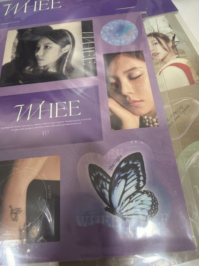 Whee West ver.+ East ver. 專輯含小卡及貼紙 兩版不拆售