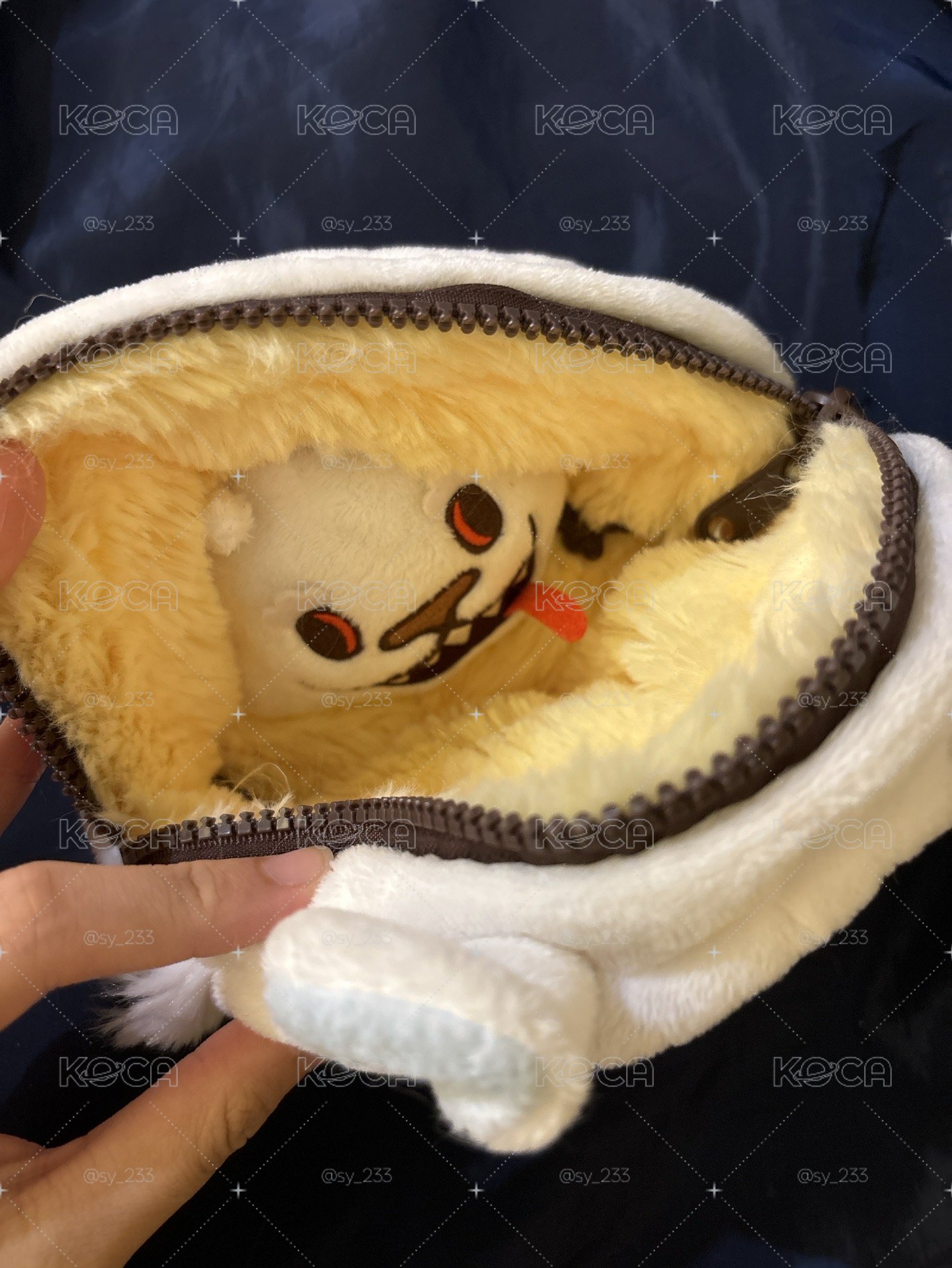 小桃↔️大強 雙面翻轉化妝包