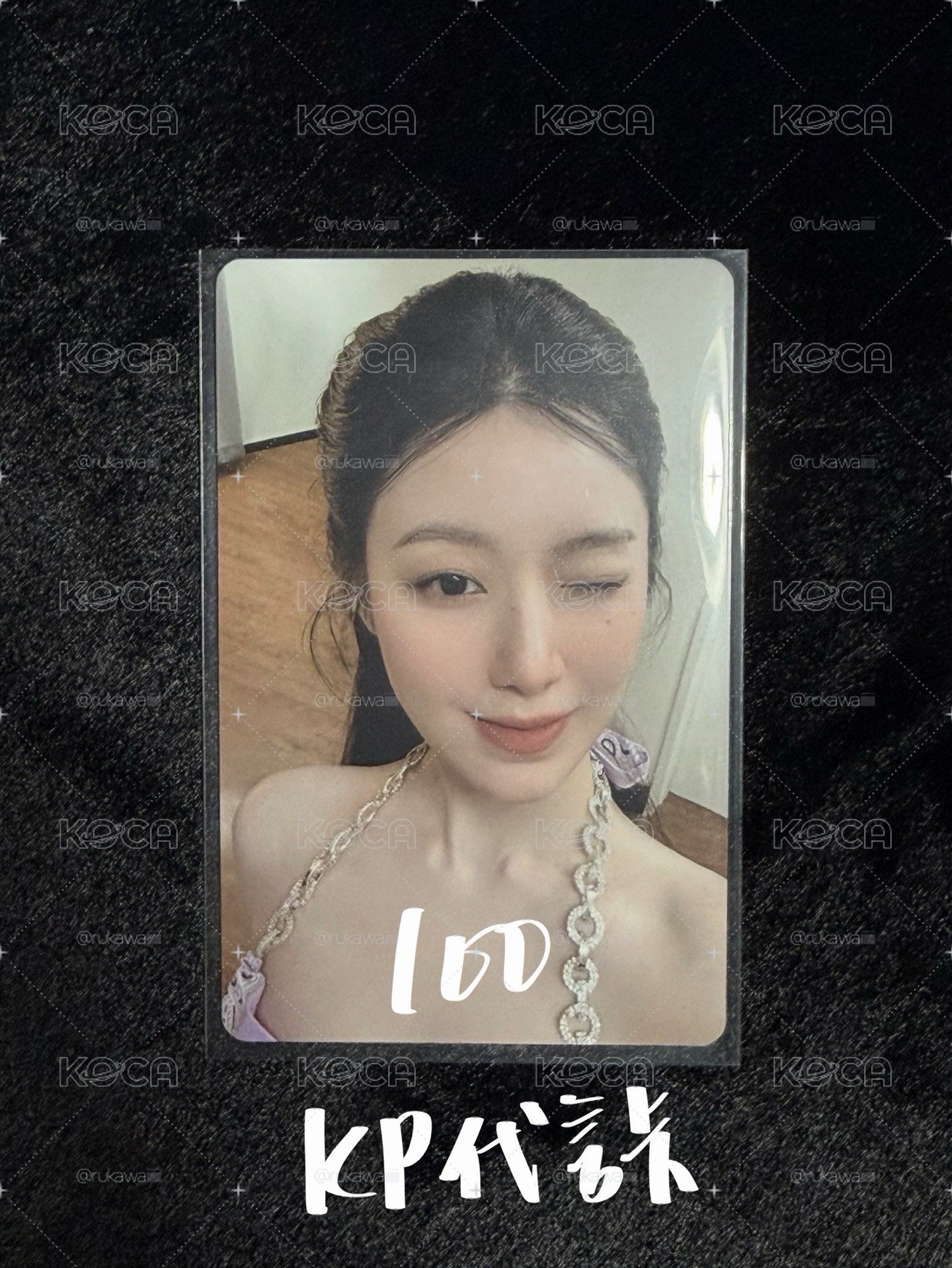 I-DLE｜SHUHUA｜代言卡