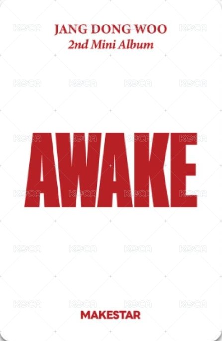AWAKE ms 線上 2.0 簽售卡  背面