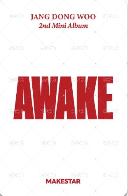 AWAKE ms 線上 2.0 簽售卡  背面