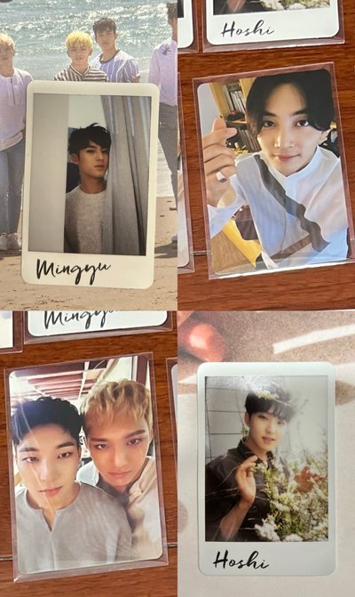 Seventeen 初販專卡們