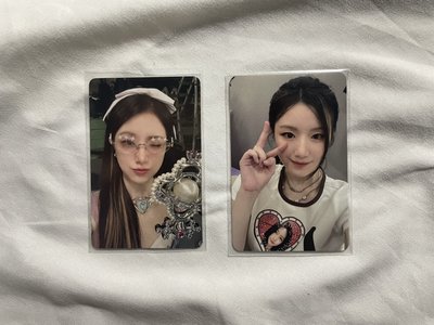 舒華 兩張一起 KFC代言卡 we are 二星星光卡