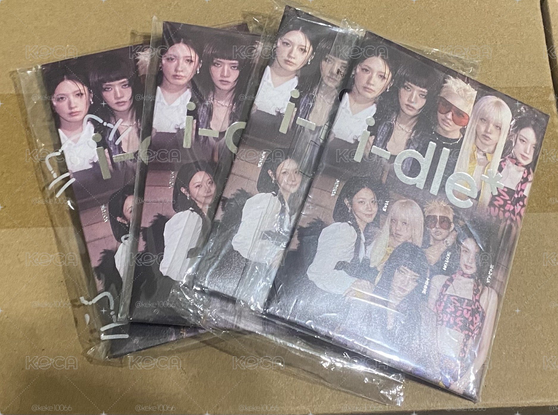 I-dle 肯德基 KFC聯名小卡一套(六張）We are