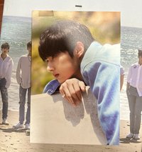 迷四明信片  奎+輝（奎左上角有膠痕 、輝的是膠帶段黏著）