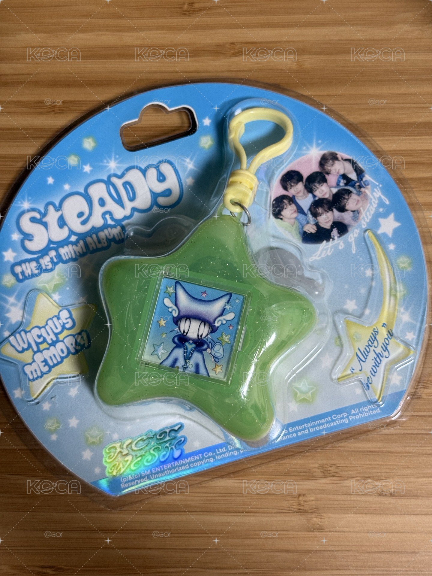 steady keyring yushi 紅版空專