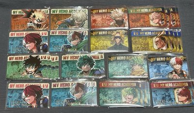我的英雄學院 生日數據卡 生日卡 我英 綠谷出久 爆豪勝己 轟焦凍 歐爾麥特
