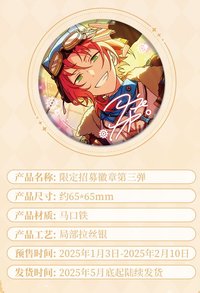 限定招募 徽章第三彈