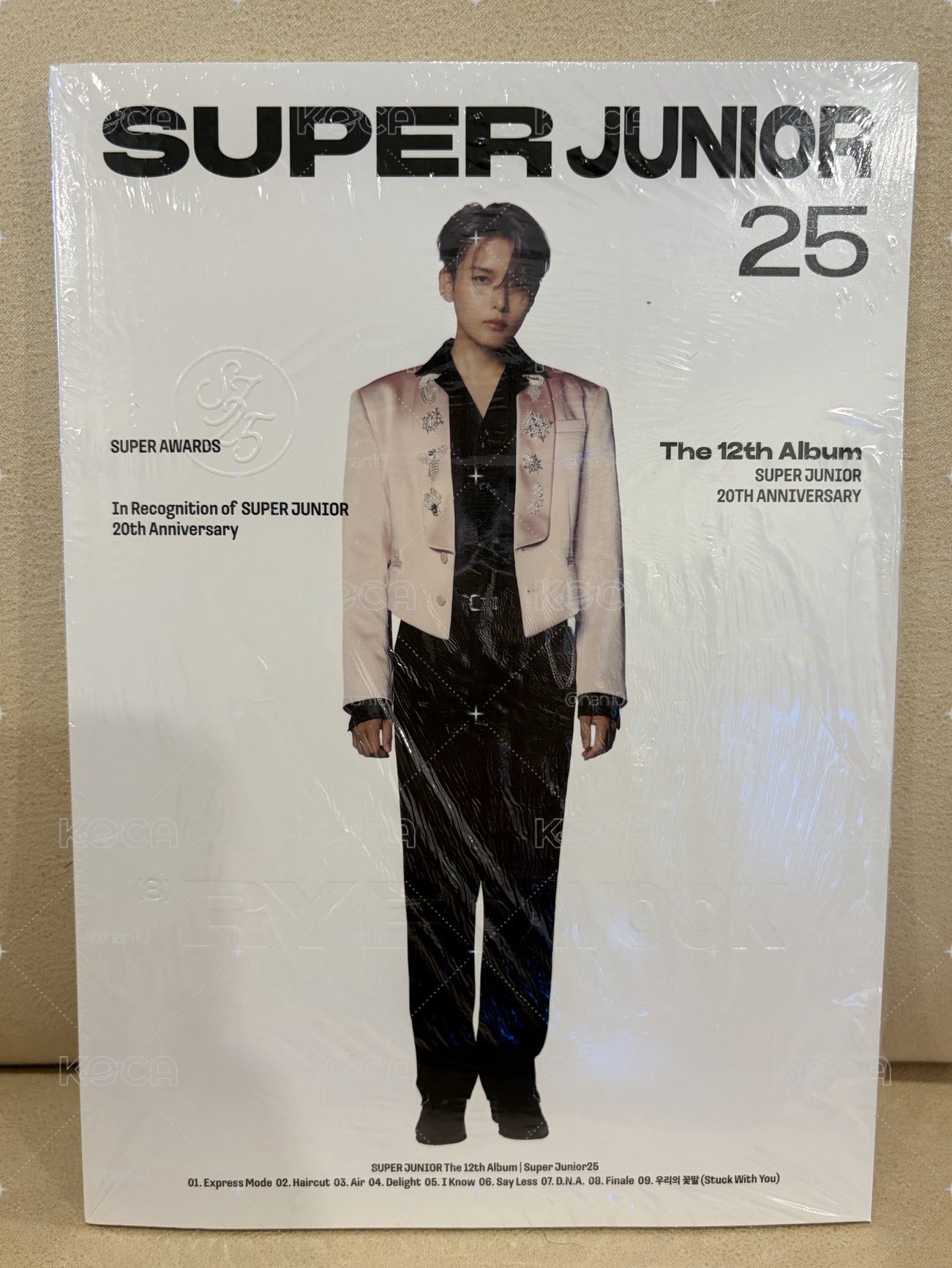 厲旭 Super Junior 25 正規12輯 寫真書版