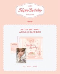 生日MD 生日禮盒 26年 壓克力蛋糕盒子