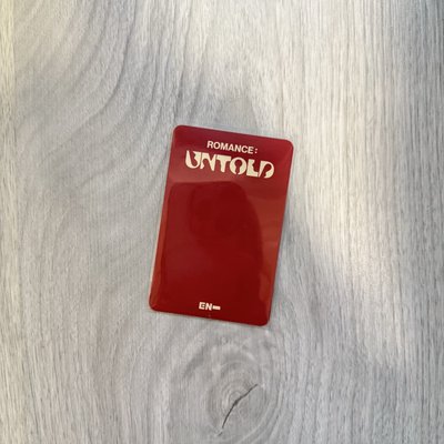ENHYPEN 羲承 正二 kpm 特典卡 