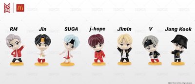 MCD 公仔 TinyTan Mic Drop