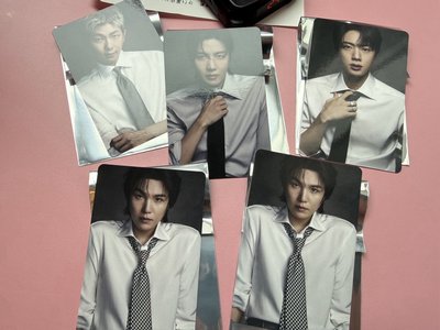 RM, SUGA, J-HOPE 塔店特典小卡