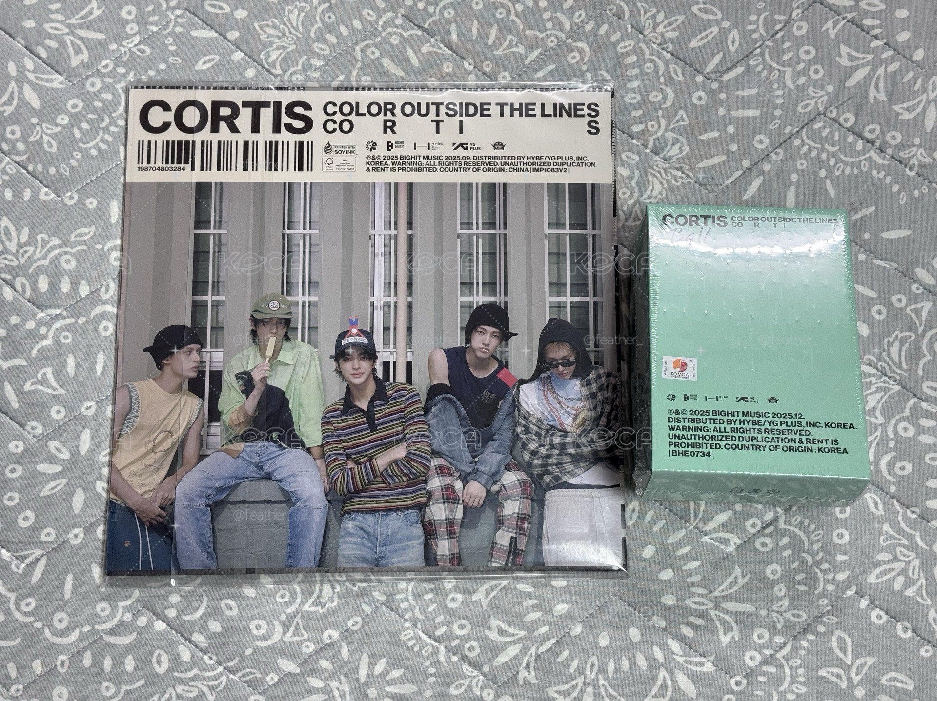 Cortis 專輯 全新未拆 黑膠+球轉 現貨