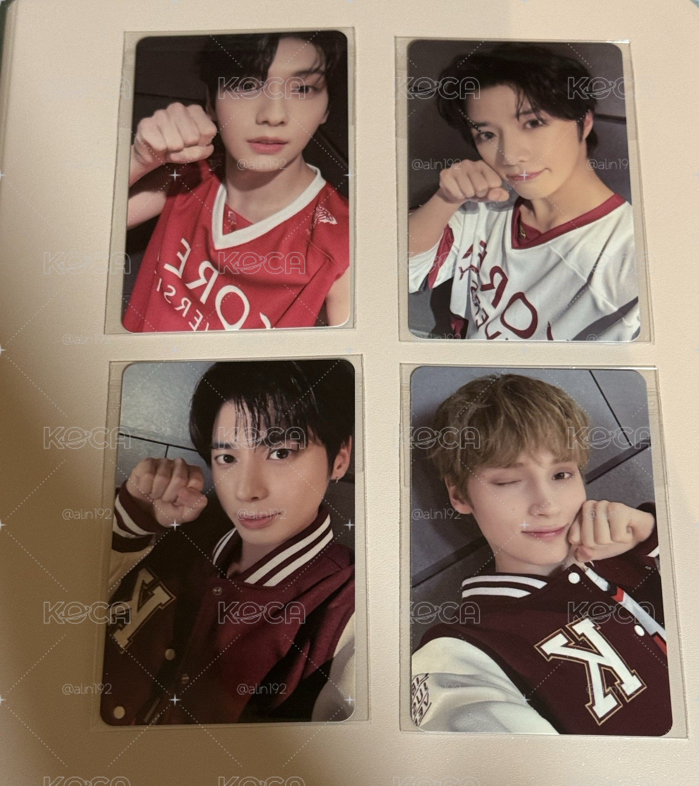 TXT 正規四 WM 幸運卡