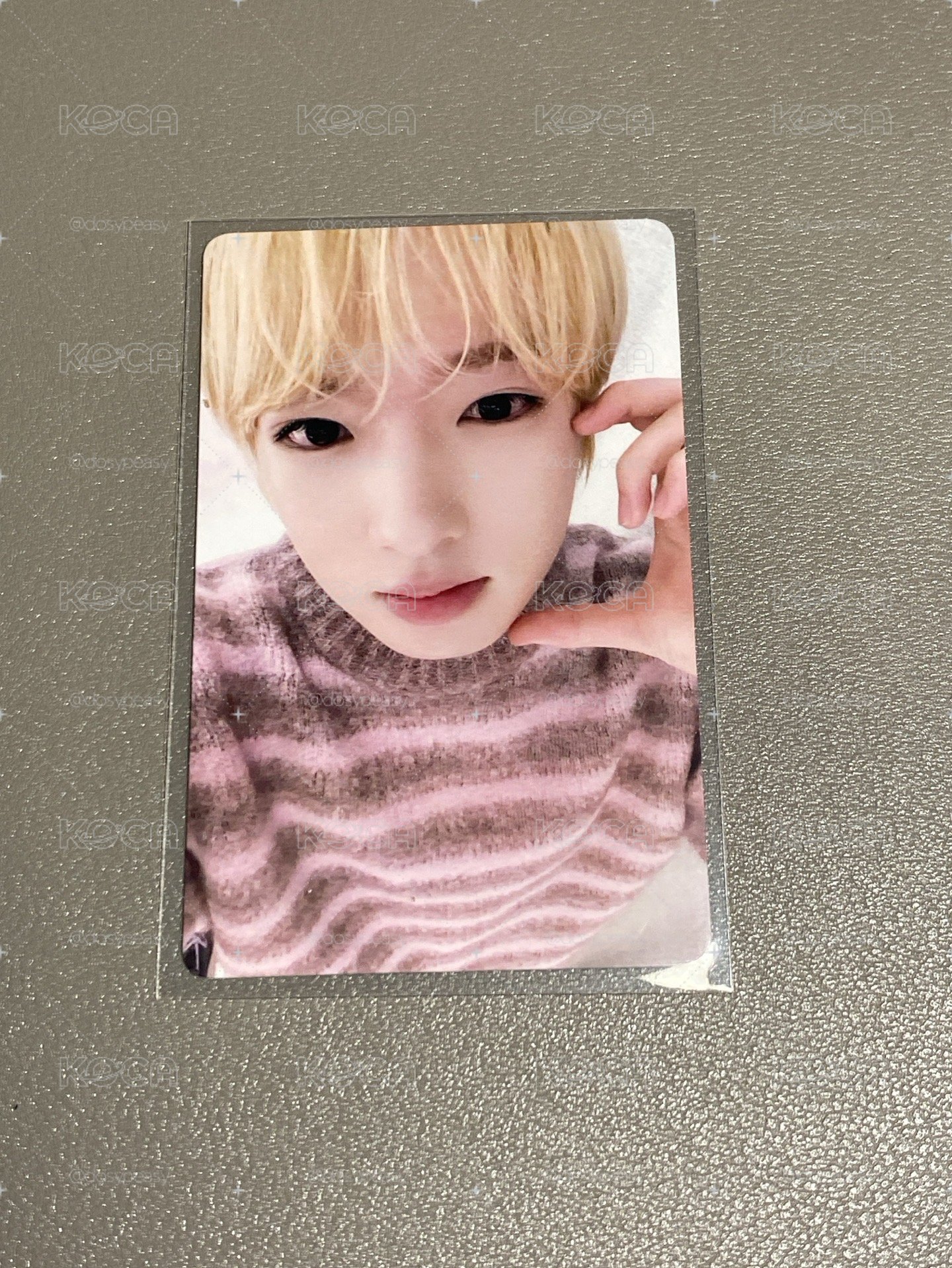 NCT WISH Color kms 1.0 v1 簽售卡 SAKUYA