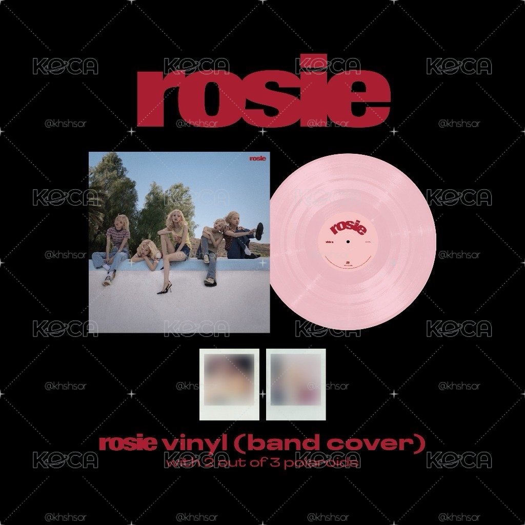 Rosé rosie粉膠唱片