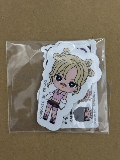 aespa Hot Mess BANDAI 貼紙 