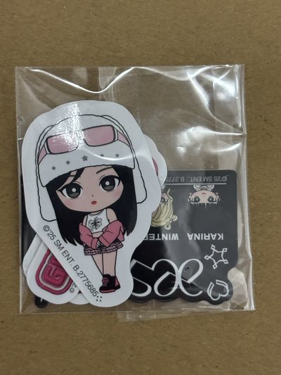 aespa Hot Mess BANDAI 貼紙 