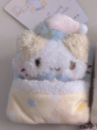 棉花糖貓晚安好夢