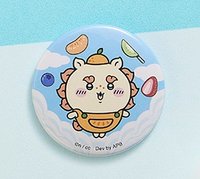 chiikawa pocket 徽章 橘子獅薩