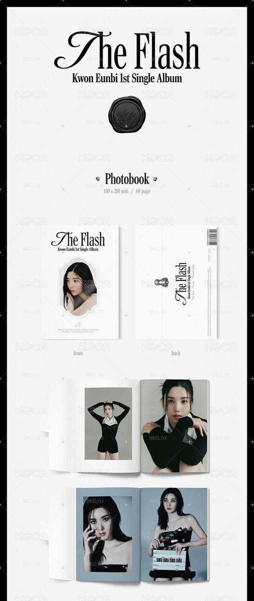 權恩妃 第一張單曲《The Flash》全新未拆封 專輯 Kwon Eun Bi