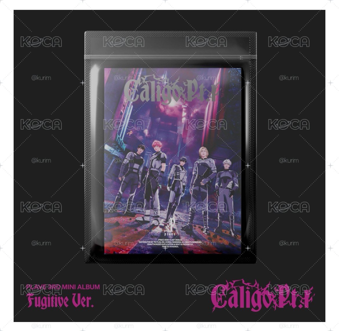 PLAVE｜迷三 'Caligo Pt.1' (Fugitive Ver.)
