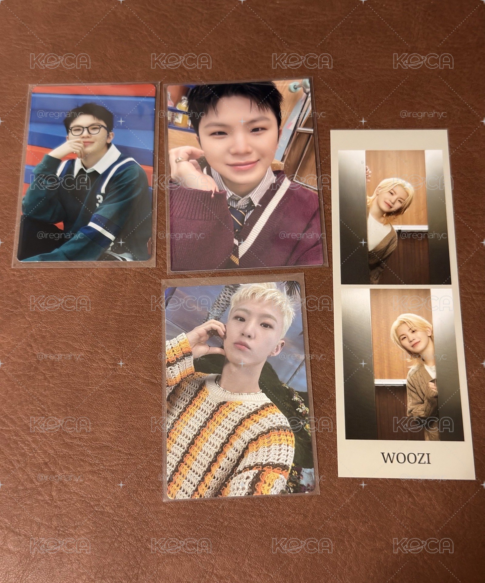 豪雨 Hoshi Woozi 小卡